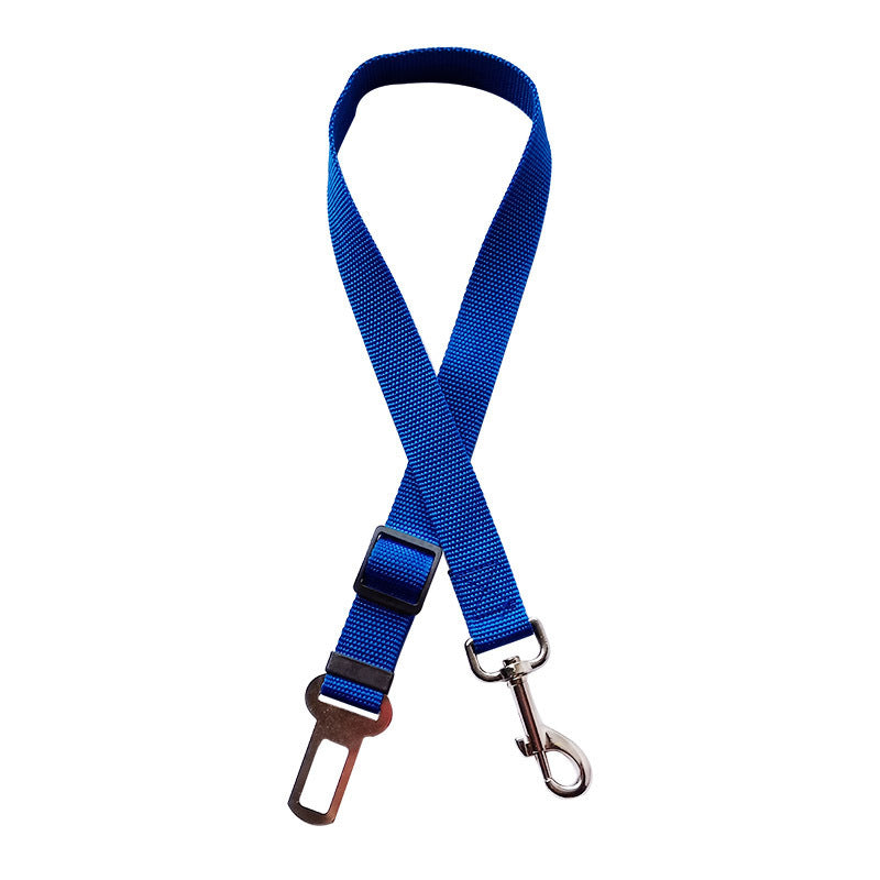 Pet Car Safety Seat Belt for Dogs – Adjustable Vehicle Harness Clip