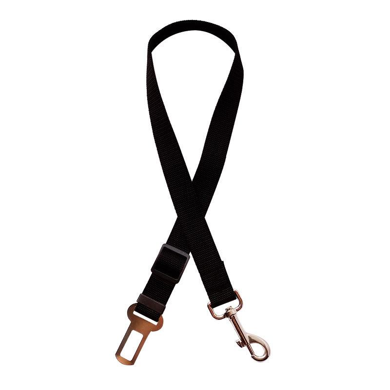 Pet Car Safety Seat Belt for Dogs – Adjustable Vehicle Harness Clip