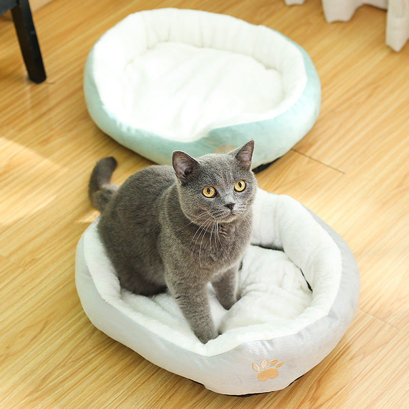 CozyCalm™ Cat Bed – Reduce Anxiety & Deep Sleep Comfort